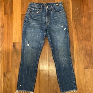 NBW Abercrombie & Fitch Destressed Cropped Jeans